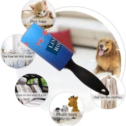 kienlix Lint Rollers Brush Reusable Sticky Picker Cleaner Roller Lint Roller image 3