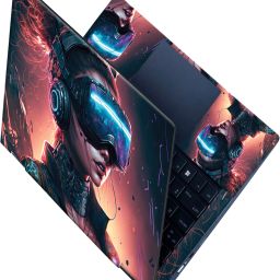 Flipkart SmartBuy _All Panel_Cyberpunk girl with VR headset Vinyl Laptop Decal 15.6-image-66