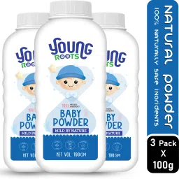 Natural Baby Powder with Neem, Aloe Vera, Derma Tested (Pack of 3)-image-10