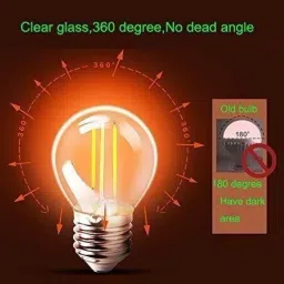 tip 'n' top 4 W Basic Round E27 LED Bulb image 3