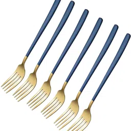 Stainless Steel Dinner Forks Table Forks Set Long Handle Forks for Buffet Forks Stainless Steel Serving Fork Set-14