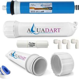 80 GPD Ro Membrane with Housing, up to 2000 High TDS Membrane, for All Type of RO Water Purifiers Solid Filter Cartridge-image-84