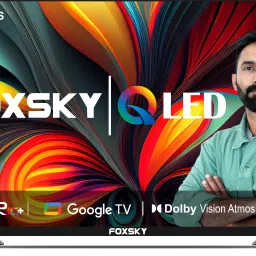 109 cm (43 inch) QLED Ultra HD (4K) Smart Google TV Dolby Audio, HDR10 ( 2024)-image-86