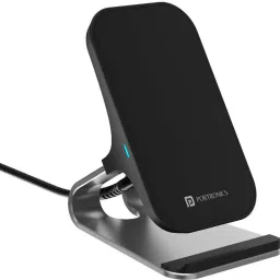Portronics Freedom 15 Plus 15W Desktop Wireless Charger + Mobile Stand with Dual Coil Charging Pad-image-80