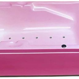 Euro Acrylic 5.5 Feet Massage with Bubble Bath System - Pink Free-standing Bathtub-image-93