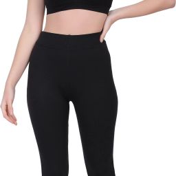 PREMIUM QUALITY WOMEN CAPRI FREE SIZE Women Black Capri-image-75