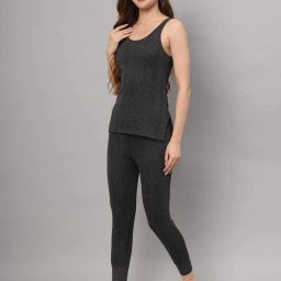 ESOROUCHA Women Top - Pyjama Set Thermal-image-25