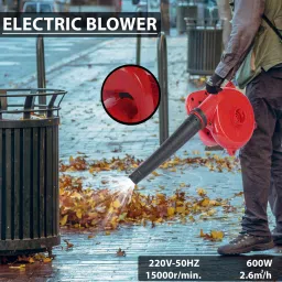 MIST-BLOWER/LEAF BLOWER/VACUUM CLEANER Sparkles Motor Unbreakable 600W Forward Curved Air Blower-15