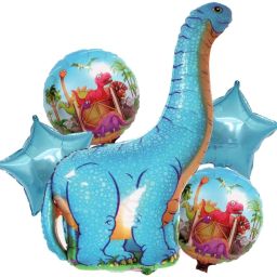 Printed Blue Dinosaur for party ,birthday decoration Balloon-image-5