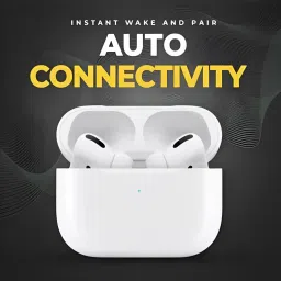 Airdrops Pro 15 White wireless bluetooth earbuds with case combo Bluetooth Headset-image-100
