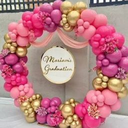 Solid Solid Golden '48' number for Celebration (Gold, Pack of 3) Balloon-image-94