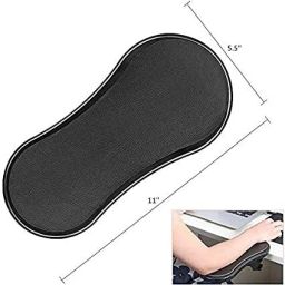 TYAG Rotating Computer Arm Rest Pad, Ergonomic Adjustable PC Wrist Rest Extender, Desk Attachable Home Office Mouse Pad Health Care Arm Support - Multi Colour plastic arm rest pad Wrist Rest image 3