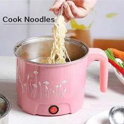 Electric Skillet Noodles Rice Cooker Thermal Insulation Cooking Pot 067 Travel Cooker-picture-14