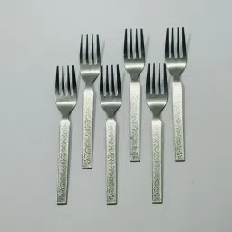 DEV INDUSTRIES Stainless Steel Baby Fork, Dessert Fork, Dinner Fork, Fruit Fork, Salad Fork Set-17