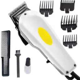 Edisonn km-8844 HEAVY DUTY ELECTRIC BARBER TRIMMER (WHITE) Fully Waterproof Grooming Kit 0 minRuntime 4 Length Settings-image-42