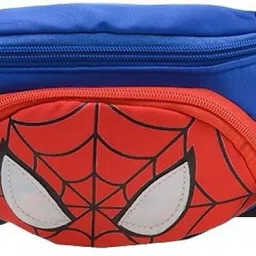 gustave Kids Spider-Man Chest Bag with Adjustable Strap Blue Waist Bag-image-67