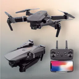 E88 Pro WIFI FPV dronWith Wide Angle HD 4K 1080P Camera Height Hold Foldable_23 Drone-4
