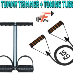 Premium Tummy Trimmer & Toning Tube for Men & Women | Waist trimmer | Fat Buster Ab Exerciser-image-62