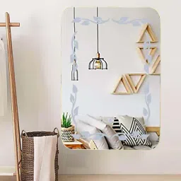 k k glass & aluminium Silver Rectangle Shape LED Wall Mirror-picture-45