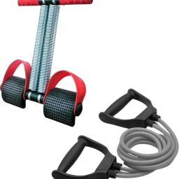 full body workout toning tube & tummy trimmer home, gym fitness Fitness Accessory Kit Kit-image-20