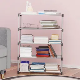 srmaji store Plastic Open Book Shelf image 4