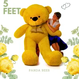 LEGAL LOVE Very Cute Long Soft Huggable American Style Teddy Bear 5 FEET - 152 cm-image-7