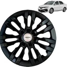 Etios DZR T4 Glossy Black 14 INCH Wheel Cover For Toyota Etios-image-77