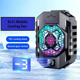 Cubonic SL-31 Mobile Radiator with LED Display|2 Modes Semiconductor 1 Fan Cooling Pad image 2