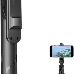 SOJUBA New Bluetooth Selfie stick Tripod with Remote + Collar Mic Monopod mobile holder Monopod, Tripod, Tripod Kit image 5