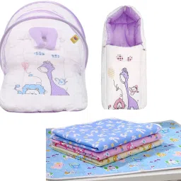 Cotton Baby Bed Sized Bedding Set-image-35