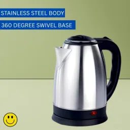 Electric Kettle with Stainless Steel Body 1.5 litre for boiling Water/coffeeG265 Electric Kettle-image-96