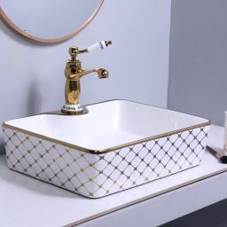 S11 Very Stylish Bathroom Luxury Ceramic Wash Basin Table Top Basin-image-75