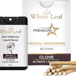 Ayurvedic Herbal Long Filtered Bidi Smoke With 20 ml Shot Anti Addiction Spray Smoking Cessations-image-73
