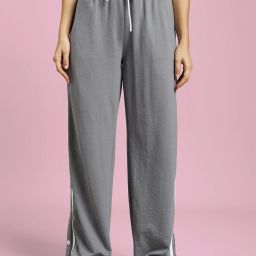 Women Solid Grey Track Pants-image-58