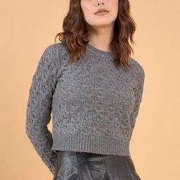 STYLE BLUSH Self Design Acrylic Pullover-image-89
