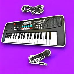 37-Key Musical Piano Keyboard with Microphone 430A1 Song Record Feaure_P605-image-78