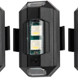 Small Light for Helmet and Drone with 7 Colors + Flashing Mode Light (Pack of 3) Shower Laser Light-image-45
