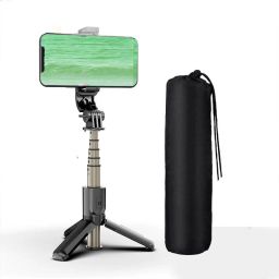 BUFONA 3in1 Selfie Stick And Stand And Remote Control R1 Phone Selfie Stand Holder+Bag Tripod, Tripod Kit, Monopod-image-99