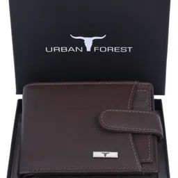 urban forest Men Casual Brown Genuine Leather RFID Wallet - Regular Size-picture-37