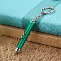RECTITUDE Small, Portable, Attractive Mini Laser Light UV LED Torch Flashlight Keychain image 4