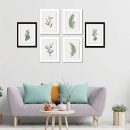 random Isabel (Set Of 6) Black & White MDF Collage Photo Frames-picture-2