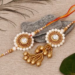 Bhaiya Bhabhi Rakhi Assorted Rakhi Set-14
