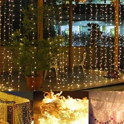 Special You Gold Toned 5 Pieces Rice Shaped Led String Lights-2