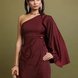 Tokyo Talkies One Shoulder Mini Dress-picture-50