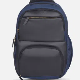HRX by Hrithik Roshan Unisex Navy Blue Backpack with Rain Cover & Reflective Strip-11