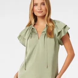 Forever New Flutter Sleeve Top-picture-13