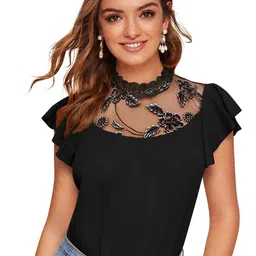 Sitanjali Flutter Sleeve Top-picture-12
