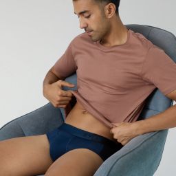 xyxx Pack of 2 Dualist Intellisoft Micro Modal Color Blocked Solid Men Brief image 3