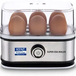 Super Egg Boiler, Stainless Steel Body & Heating Plate Automatic Turn-Off 116069 Egg Cooker-image-47
