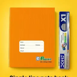 Single Line Notebook With DOMS Pencil Set A5 Notebook Yes 172 Pages-image-38